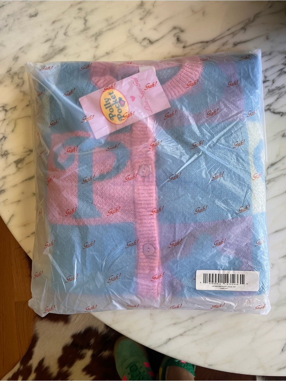 Lisa Says Gah Polly Pocket Lauda Cardigan NWT - Picture 3 of 7